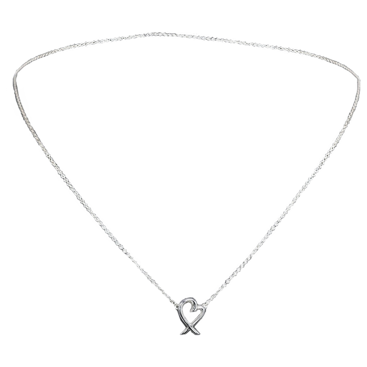 Silver necklace Tiffany \u0026 Co Silver in 